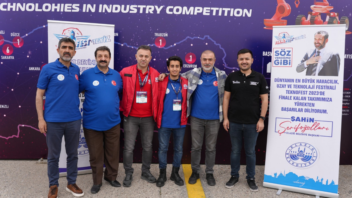 ELAZIĞ BELEDİYESİ'NİN TEKNOFEST'TE DESTEKLEDİĞİ 2 TAKIM FİNALE YÜKSELDİ