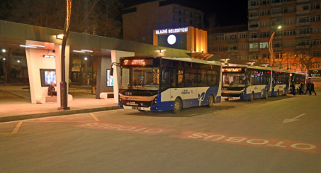 Elazığ Belediyesi, Otobüs Sefer Saatlerini Uzattı