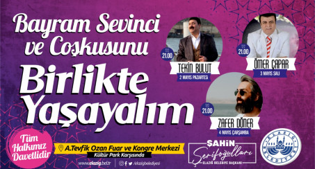 Elazığ Belediyesi Ramazan Etkinlikleri Bayram Konserleriyle Devam Edecek
