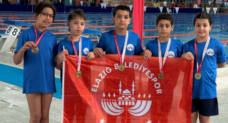 Elazığ Belediyesi Spor Kulübü Yüzme Takımı, Önemli Bir Başarı Elde Etti