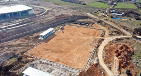 Elazığ Belediyesi Spor ve Yaşam Kompleksi İnşası Sürüyor