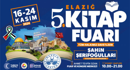 Elazığ Belediyesi Tarafından 5. Kitap Fuarı Düzenlenecek