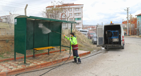 Elazığ Belediyesi Temizlik Çalışmalarını Sürdürüyor