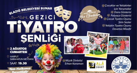 Elazığ Belediyesi Yaz Etkinlikleri Dolu Dolu Geçiyor