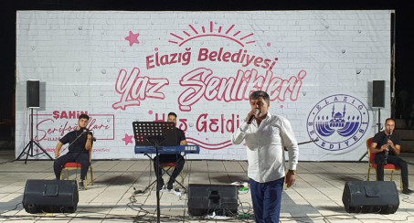 Elazığ Belediyesi Yaz Konserleri Bütün Coşkusuyla Devam Ediyor