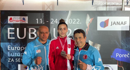 Elazığ Belediyespor Kulübü Sporcusu Gizem Özer, Avrupa İkincisi Oldu