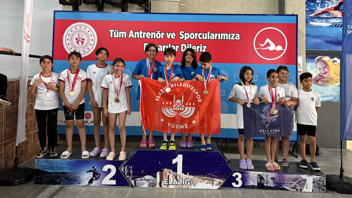 Elazığ Belediyespor Kulübü Yüzme Takımı'ndan Önemli Başarı