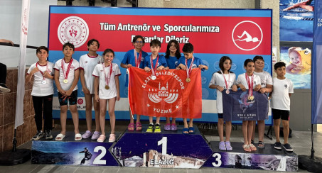 Elazığ Belediyespor Kulübü Yüzme Takımı'ndan Önemli Başarı