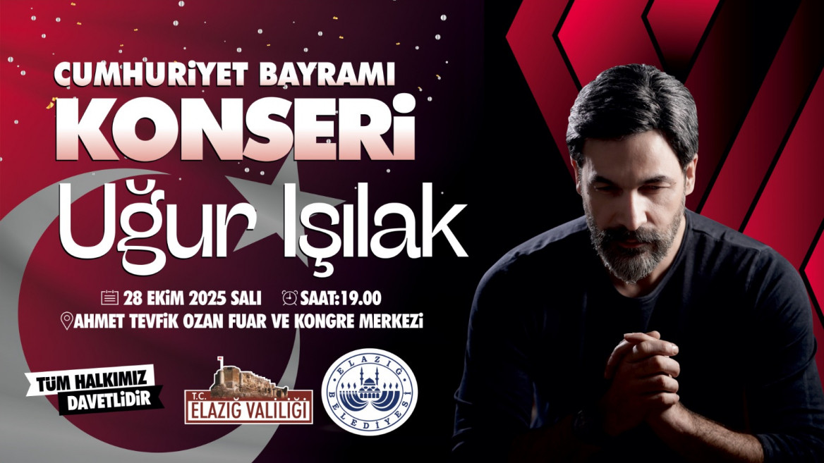 Elazığ, Cumhuriyet'in 102. Yılını Coşkuyla Kutluyor