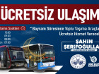 Elazığ'da Toplu Ulaşım, Kurban Bayramı'nda Ücretsiz Olacak