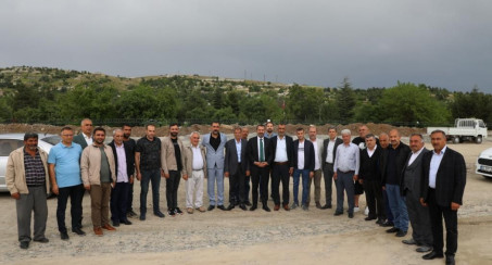 ELAZIĞ MİNİBÜSÇÜLER SİTESİ'NİN TEMELİ ATILDI