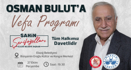Elazığ Musikisinin Üstatlarından Osman Bulut'a Vefa