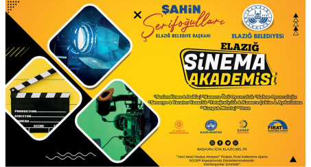 Elazığ Sinema Akademisi Yeni Yüzlerini Arıyor