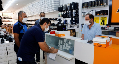 Elazığ'da koronavirüs denetimi