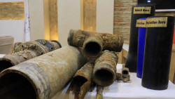 ESKİ İÇME SUYU BORULARINI MECLİS'E TAŞIYAN BAŞKAN ŞERİFOĞULLARI, ALTYAPININ ÖNEMİNİ BİR KEZ DAHA GÖZLER ÖNÜNE SERDİ