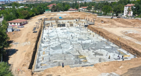 FUAR VE KONGRE MERKEZİ İNŞAATI DEVAM EDİYOR