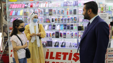 Başkan Şerifoğulları, Esnaf Ziyaretlerine Devam Ediyor
