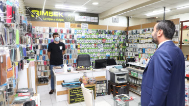 Başkan Şerifoğulları, Esnaf Ziyaretlerine Devam Ediyor