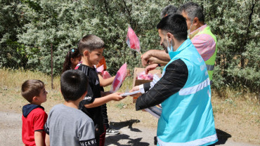Elazığ Belediyesi Bayramda Çocukları Unutmadı