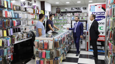 Başkan Şerifoğulları, Esnaf Ziyaretlerine Devam Ediyor