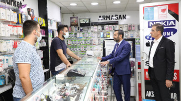 Başkan Şerifoğulları, Esnaf Ziyaretlerine Devam Ediyor