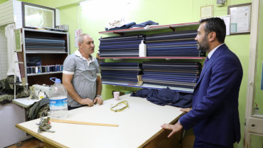 Başkan Şerifoğulları, Esnaf Ziyaretlerine Devam Ediyor