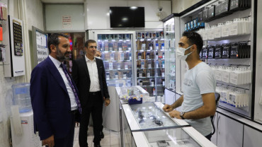 Başkan Şerifoğulları, Esnaf Ziyaretlerine Devam Ediyor
