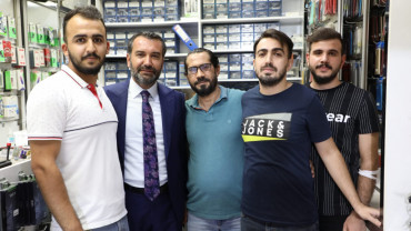 Başkan Şerifoğulları, Esnaf Ziyaretlerine Devam Ediyor