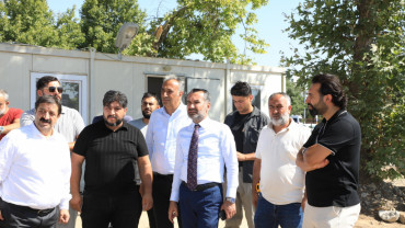 Başkan Şerifoğulları, Yoğun Saha Temaslarına Devam Ediyor