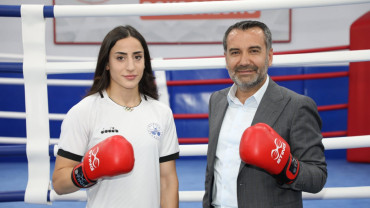 BAŞKAN ŞERİFOĞULLARI, 'ELAZIĞ BELEDİYESPOR KULÜBÜMÜZÜN SPORCUSU GİZEM ÖZER'İN, PARİS'TEN MADALYA İLE DÖNECEĞİNE İNANIYORUZ'