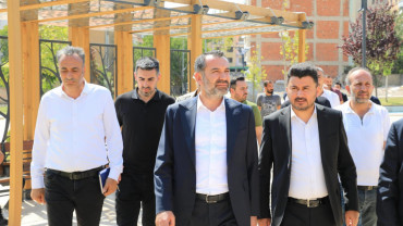 BAŞKAN ŞERİFOĞULLARI, İNCELEMELERİNE DEVAM EDİYOR