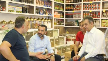 Kapalı Çarşı Esnafından Başkan Şerifoğulları'na Teşekkür
