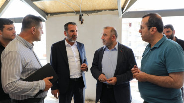 BAŞKAN ŞERİFOĞULLARI, İNCELEMELERİNE DEVAM EDİYOR