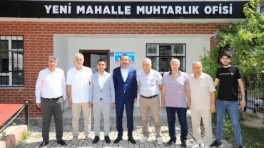 BAŞKAN ŞERİFOĞULLARI, SAHA ÇALIŞMALARINI SÜRDÜRÜYOR