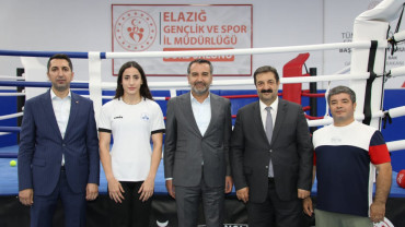 BAŞKAN ŞERİFOĞULLARI, 'ELAZIĞ BELEDİYESPOR KULÜBÜMÜZÜN SPORCUSU GİZEM ÖZER'İN, PARİS'TEN MADALYA İLE DÖNECEĞİNE İNANIYORUZ'