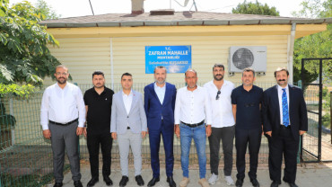 BAŞKAN ŞERİFOĞULLARI, SAHA ÇALIŞMALARINI SÜRDÜRÜYOR