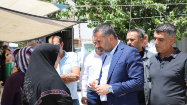 BAŞKAN ŞERİFOĞULLARI SAHA İNCELEMELERİNİ SÜRDÜRÜYOR