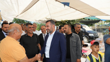 BAŞKAN ŞERİFOĞULLARI SAHA İNCELEMELERİNİ SÜRDÜRÜYOR