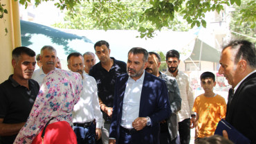 BAŞKAN ŞERİFOĞULLARI SAHA İNCELEMELERİNİ SÜRDÜRÜYOR