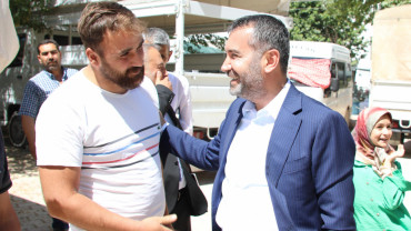 BAŞKAN ŞERİFOĞULLARI SAHA İNCELEMELERİNİ SÜRDÜRÜYOR