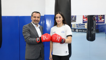BAŞKAN ŞERİFOĞULLARI, 'ELAZIĞ BELEDİYESPOR KULÜBÜMÜZÜN SPORCUSU GİZEM ÖZER'İN, PARİS'TEN MADALYA İLE DÖNECEĞİNE İNANIYORUZ'