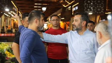 Kapalı Çarşı Esnafından Başkan Şerifoğulları'na Teşekkür