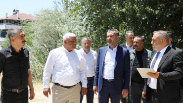 BAŞKAN ŞERİFOĞULLARI SAHA İNCELEMELERİNİ SÜRDÜRÜYOR