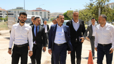 BAŞKAN ŞERİFOĞULLARI SAHA İNCELEMELERİNİ SÜRDÜRÜYOR