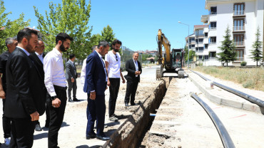 BAŞKAN ŞERİFOĞULLARI SAHA İNCELEMELERİNİ SÜRDÜRÜYOR