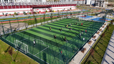 Kentin Her Noktasından Vatandaşları Ağırlayan Spor Köyü, Yepyeni Bir Cazibe Merkezi Oldu