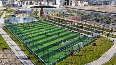 Kentin Her Noktasından Vatandaşları Ağırlayan Spor Köyü, Yepyeni Bir Cazibe Merkezi Oldu