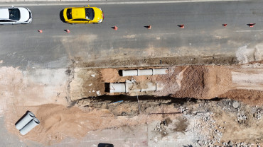 Elazığ Belediyesi, Cumhuriyet Mahallesi'nde Kanalizasyon ve Yağmur Suyu Hattı Çalışmaları Başlattı