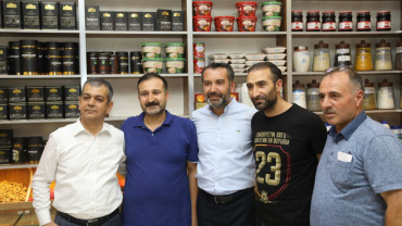 Kapalı Çarşı Esnafından Başkan Şerifoğulları'na Teşekkür
