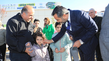 Spor Köyü'nün Açılışı, Törenle Gerçekleştirildi